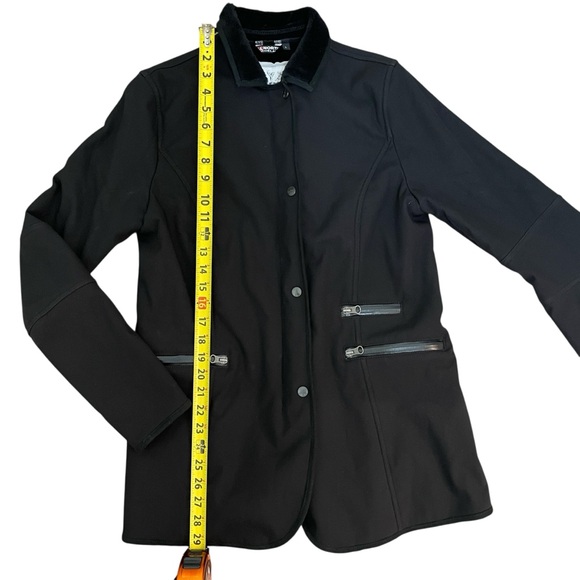 66 North Eldborg Black Jacket Women's Large Iceland Fleece Lined Winter Coat - Picture 6 of 10